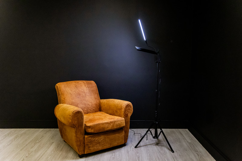 Lume Cube lighting setup